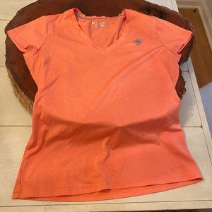 Ariat Tek Heat Series Shirt in Bright Orange